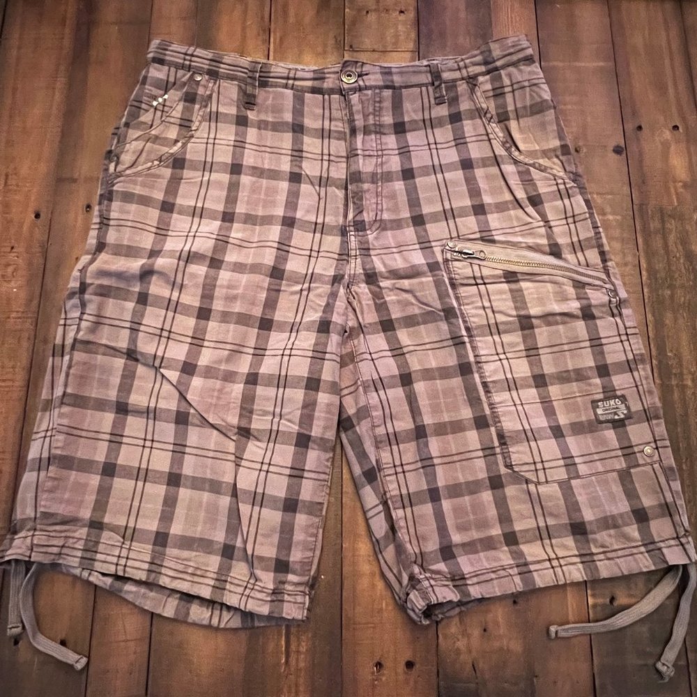 Suko Cargo Shorts - Gray - 34